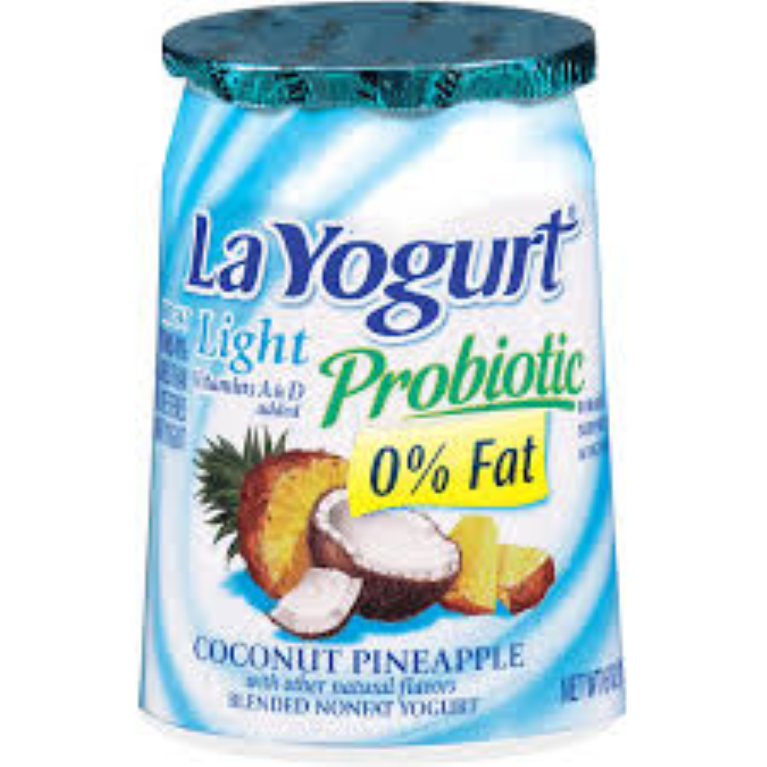 KCC LA YOGHURT PINEAPPLE 250ML